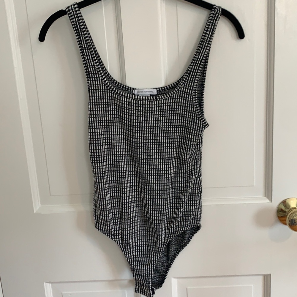 Black and White Bodysuit